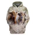 3D All Over Printed Highland Cattle Beautiful Shirts And Shorts-Apparel-Phaethon-Zip-S-Vibe Cosy™