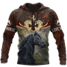 Love Horse 3D All Over Printed Shirts  Hoodie MP09082001S2