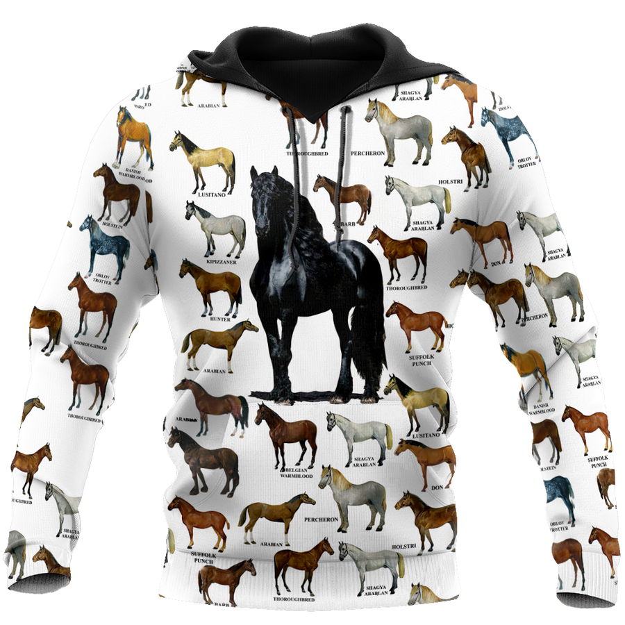 Love Horse 3D All Over Printed Shirts