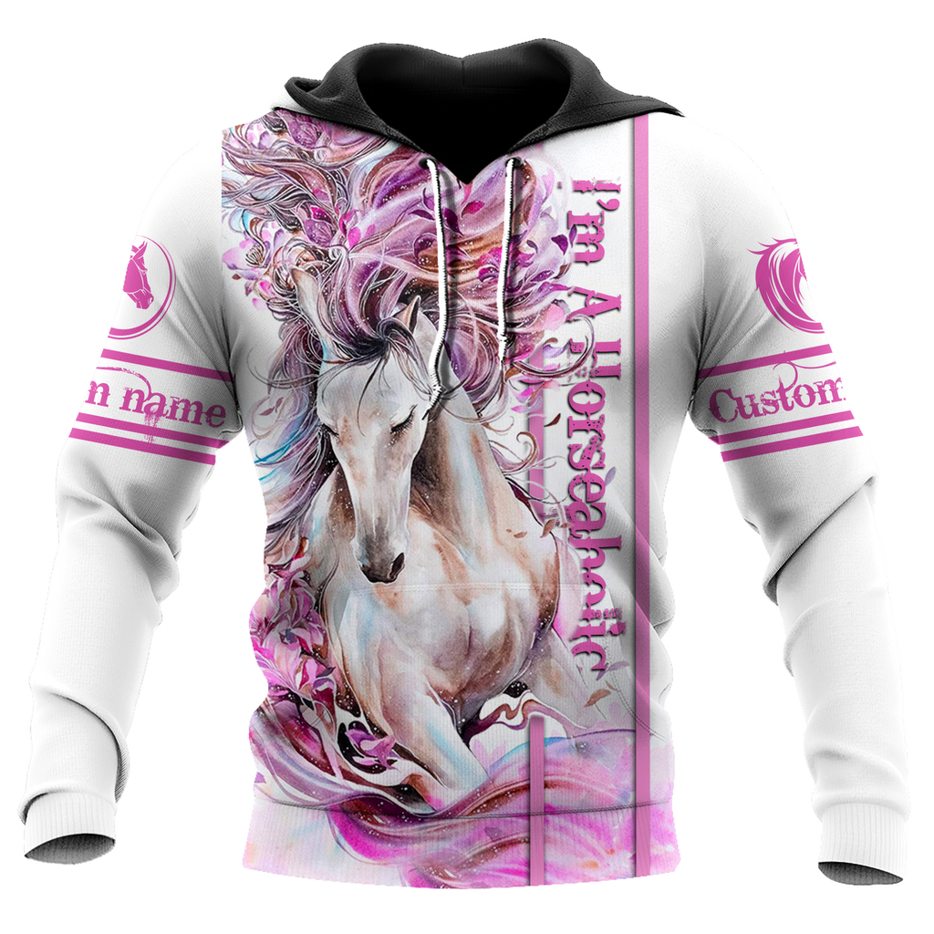 Horse Custom Name 3D All Over Printed Shirts For Men and Women Pi03102001