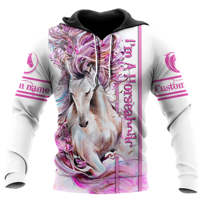 Horse Custom Name 3D All Over Printed Shirts For Men and Women Pi03102001