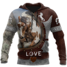 Love Beautiful Horse 3D All Over Printed Shirts For Men And Women TR2505203S-Apparel-MP-Hoodie-S-Vibe Cosy™