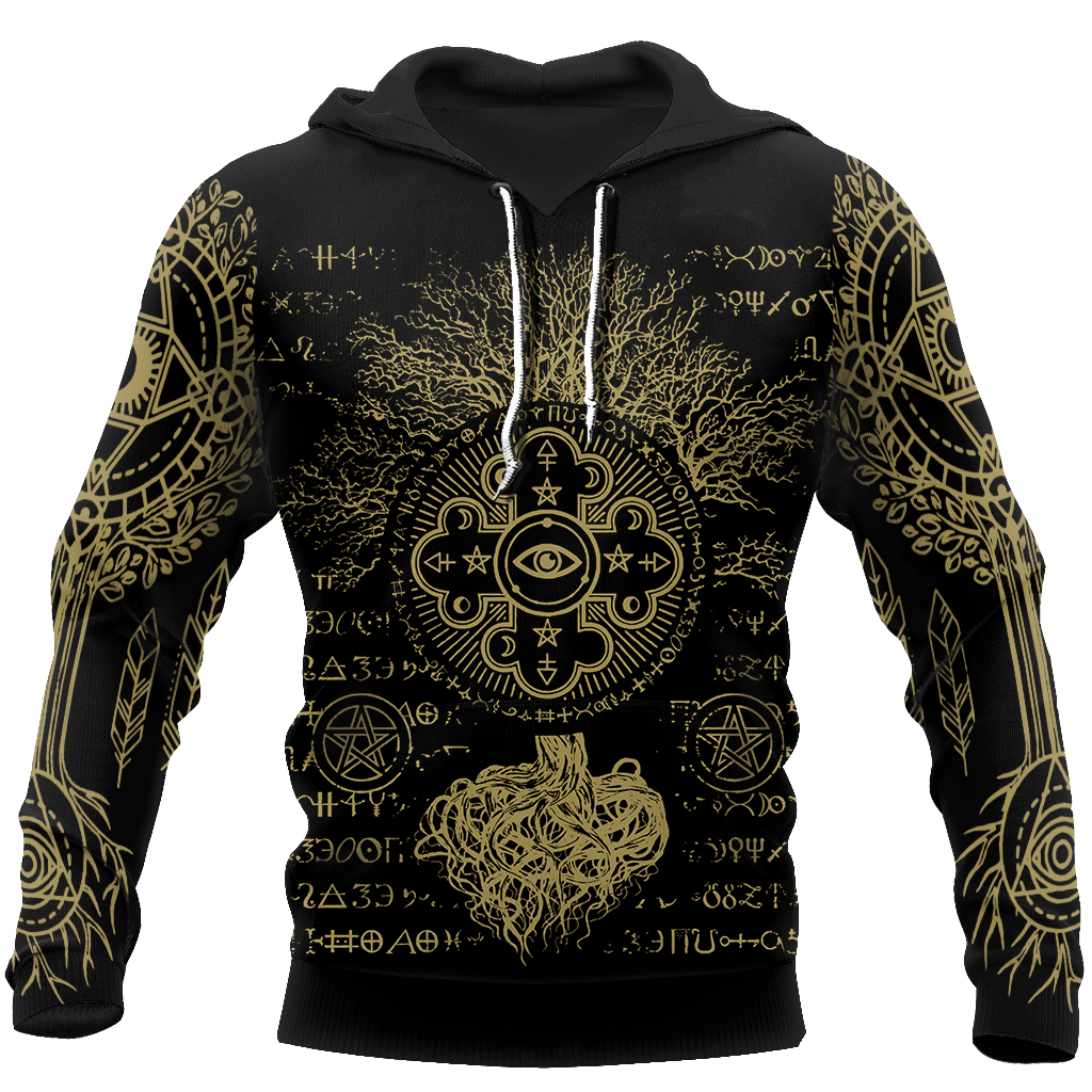 Alchemy World Tree 3D All Over Printed Shirts Hoodie JJ140201-Apparel-MP-Hoodie-S-Vibe Cosy™