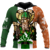 Irish St.Patrick day 3d hoodie shirt for men and women VP30102006