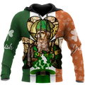 Irish St.Patrick day 3d hoodie shirt for men and women VP30102006