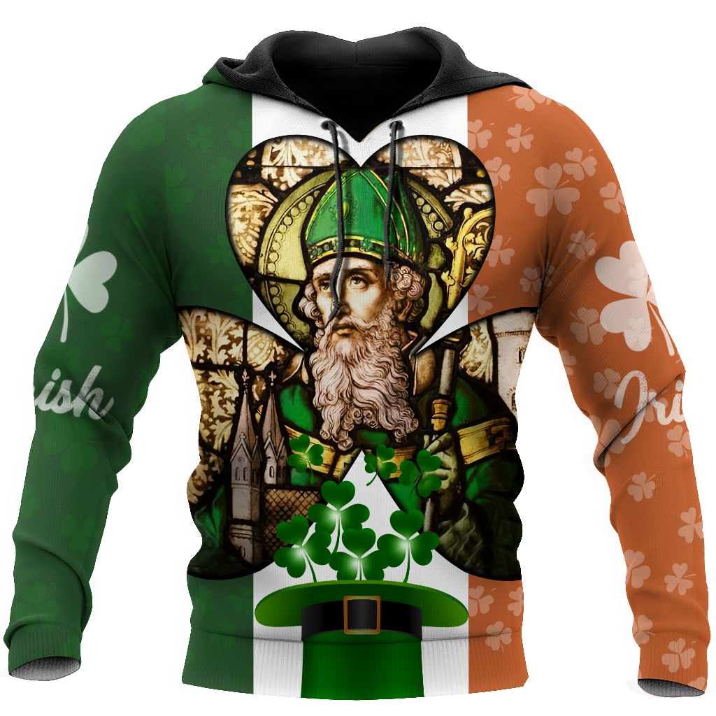 Irish St.Patrick day 3d hoodie shirt for men and women VP30102006