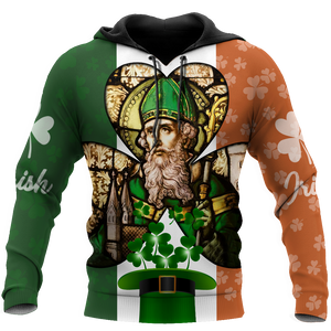 Irish St.Patrick day 3d hoodie shirt for men and women VP30102006