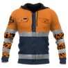 Mechanic 3D All Over Printed Hoodie For Men and Women Pi16102006ST