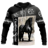 Black Horse Custom Name 3D All Over Printed Shirts TA09252001S