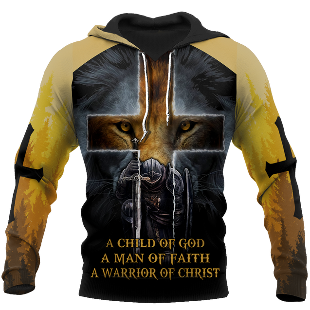 Knight God Jesus 3D All Over Printed Shirt Hoodie For Men And Women JJ240302-Apparel-MP-Hoodie-S-Vibe Cosy™