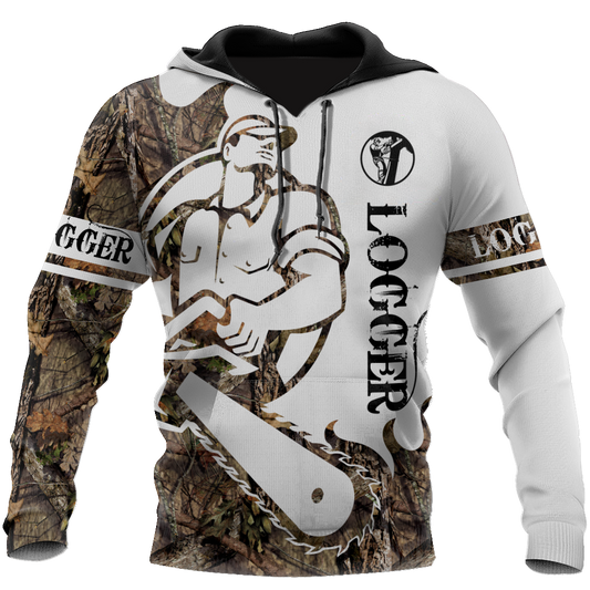 Logger Man Tattoo Camo Unisex Shirts TRST1010201