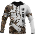 Logger Man Tattoo Camo Unisex Shirts TRST1010201