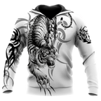 White Tiger Tattoo 3D All Over Printed  Unisex Shirts