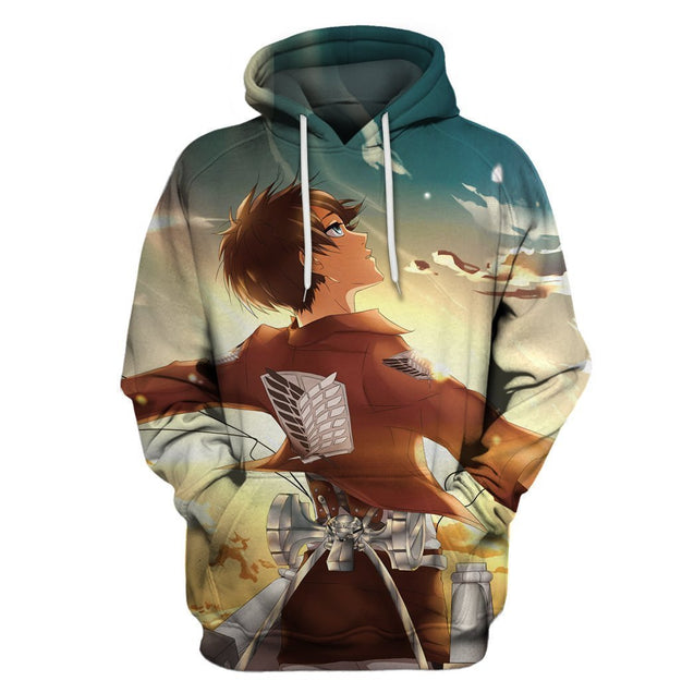 Attack On Titan - Titan War-Phaethon-Hoodie-S-Vibe Cosy™