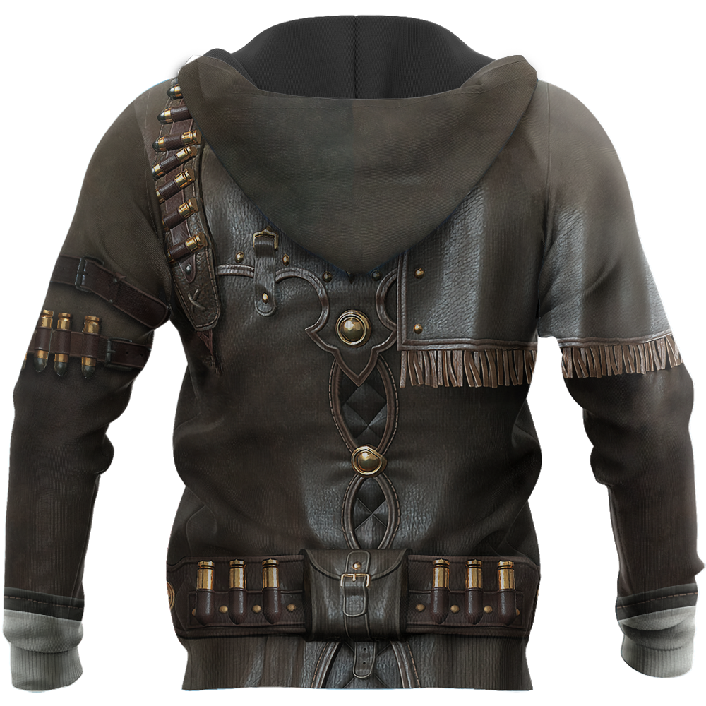 3D All Over Printed Cowboy Armor Hoodie Shirts MP260203-Apparel-MP-Hoodie-S-Vibe Cosy™