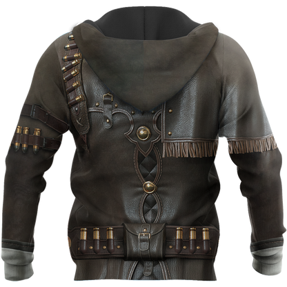 3D All Over Printed Cowboy Armor Hoodie Shirts MP260203-Apparel-MP-Hoodie-S-Vibe Cosy™