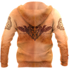 Real Viking Christmas Tattoos All Over Printed AM051001-Apparel-HP Arts-Hoodie-S-Vibe Cosy™