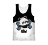 Gymmer Panda 3D all over printed shirts for men and women AZ251201 PL-Apparel-PL8386-Tanktop-S-Vibe Cosy™