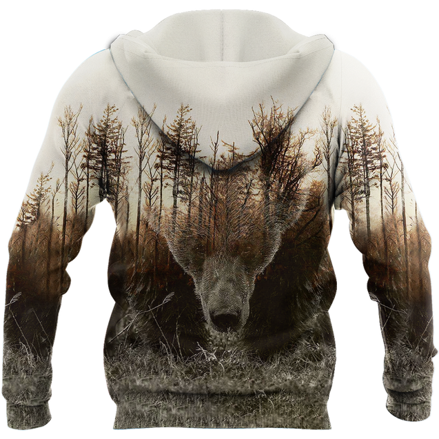 LOVE BEAR 3D ALL OVER PRINTED SHIRTS FOR MEN AND WOMEN TR071200 PL-Apparel-PL8386-Hoodie-S-Vibe Cosy™