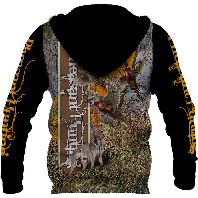 Pheasant Hunting 3D All Over Printed Shirts For Men And Women JJ100103-Apparel-MP-Hoodie-S-Vibe Cosy™