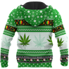 Christmas Santa Marijuana Pi181002-Apparel-NNK-Zipped Hoodie-S-Vibe Cosy™