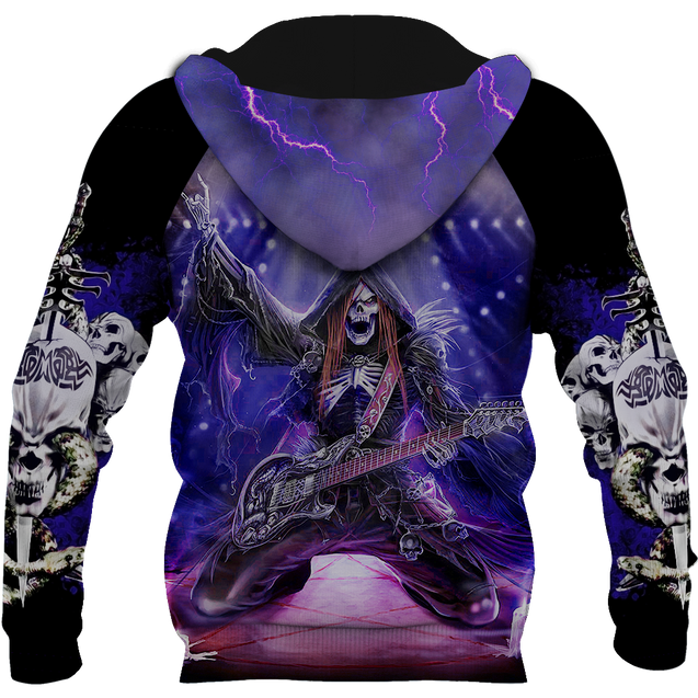 Love Skull And Like Music PL211-Apparel-PL8386-Hoodie-S-Vibe Cosy™