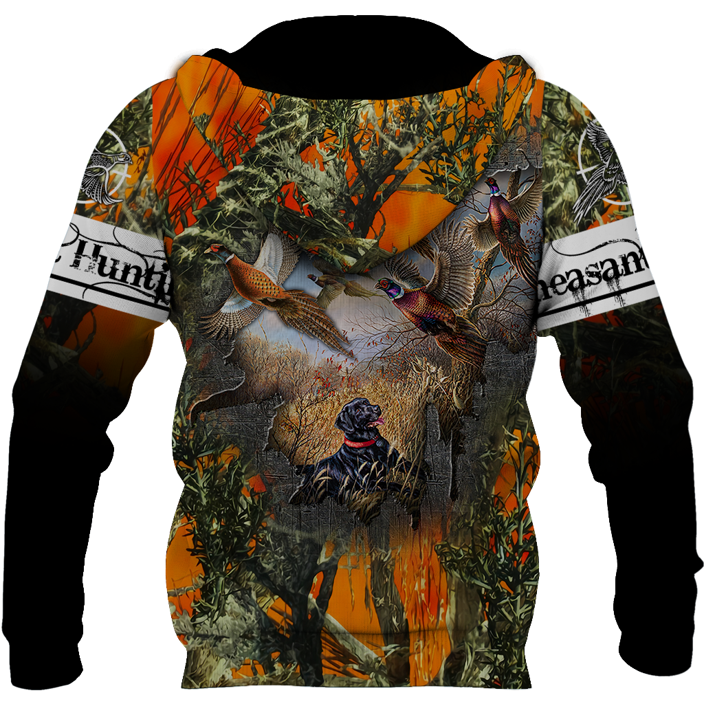 Pheasant Hunting 3D All Over Printed Shirts For Men And Women JJ170102-Apparel-MP-Hoodie-S-Vibe Cosy™