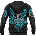 3D All Over Printed Raven And Odin version 2.0-Apparel-HP Arts-Hoodie-S-Vibe Cosy™