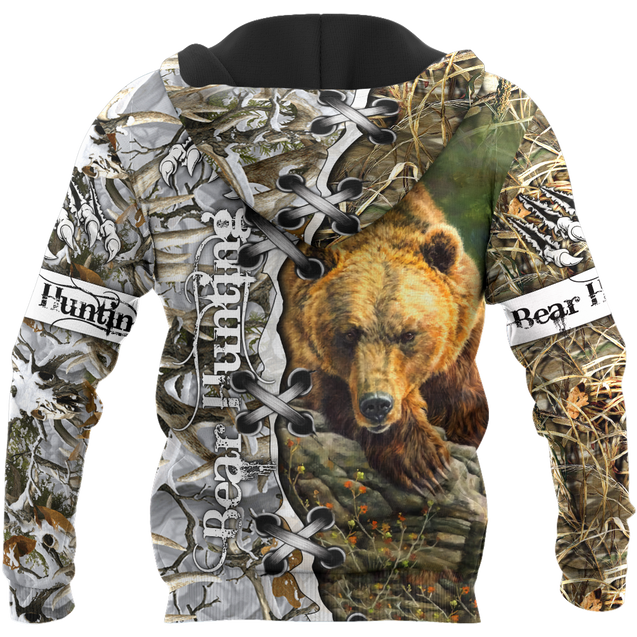 BEAR HUNTING CAMO 3D ALL OVER PRINTED SHIRTS FOR MEN AND WOMEN Pi061203 PL-Apparel-PL8386-Hoodie-S-Vibe Cosy™