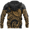 Samoa Polynesian Hoodie Gold Turtle Flowing 3d all over printed shirt and short for man and women AZ130201 PL-Apparel-PL8386-Hoodie-S-Vibe Cosy™