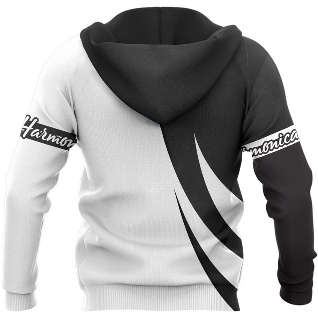 Harmonica music 3d hoodie shirt for men and women ver2 HG HAC28123-Apparel-HG-Zip hoodie-S-Vibe Cosy™