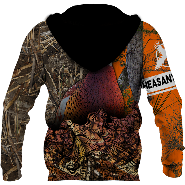 Pheasant Hunting 3D All Over Printed Shirts For Men And Women JJ130101-Apparel-MP-Hoodie-S-Vibe Cosy™