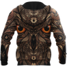 All Over Printed The Night Owl Shirts and Shorts-Apparel-HP Arts-Hoodie-S-Vibe Cosy™