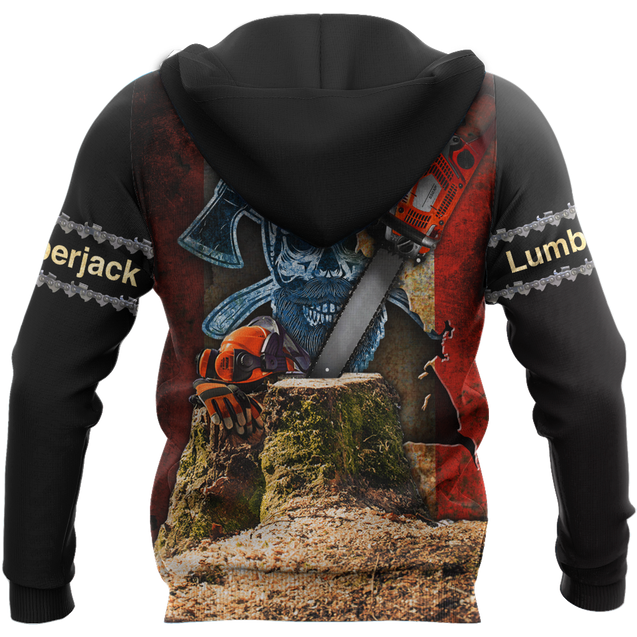 Beautiful Chainsaw Canadian Flag Art 3D All Over Printed Shirts Pi281102-Apparel-MP-Hoodie-S-Vibe Cosy™