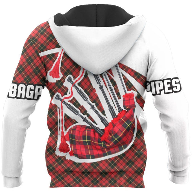 Bagpipes music 3d hoodie shirt for men and women HG HAC100105-Apparel-HG-Zip hoodie-S-Vibe Cosy™