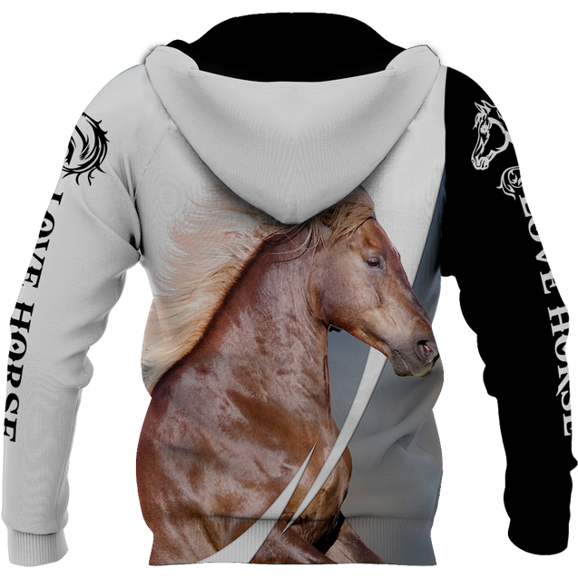 Love Horse Shirt - Winter Set for Men and Women JJ281202-Apparel-NNK-Hoodie-S-Vibe Cosy™