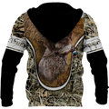 Pheasant Hunting Wirehaired Pointing Griffon 3D All Over Printed Shirts For Men And Women JJ150105-Apparel-MP-Hoodie-S-Vibe Cosy™