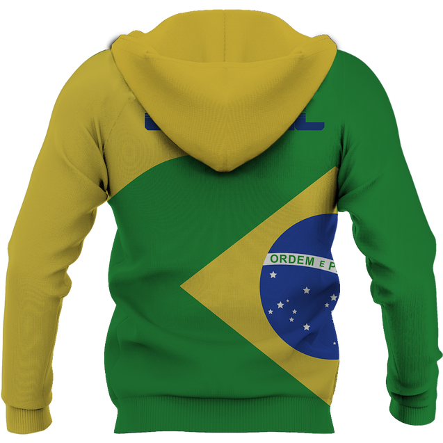 Brasil Flag Curve Concept Pullover Hoodie-Apparel-Phaethon-Hoodie-S-Vibe Cosy™