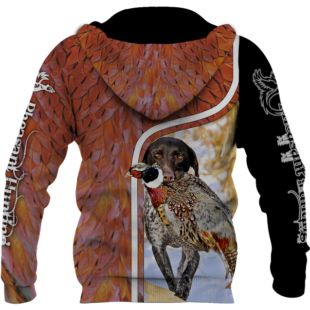 Pheasant Hunting 3D All Over Printed Shirts For Men And Women JJ100102-Apparel-MP-Hoodie-S-Vibe Cosy™