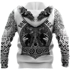 3D All Over Printed Sons Of Vikings Hoodie-Apparel-HP Arts-Hoodie-S-Vibe Cosy™