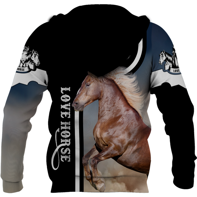 Beautiful Horse Shirt - Winter Set for Men and Women JJ101201-Apparel-NNK-Hoodie-S-Vibe Cosy™