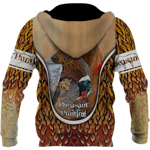 Pheasant hunting 3D Printed shirts TT070101-Apparel-TT-Hoodie-S-Vibe Cosy™