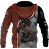 Pheasant Hunting Wirehaired Pointing Griffon 3D All Over Printed Shirts For Men And Women JJ170103-Apparel-MP-Hoodie-S-Vibe Cosy™