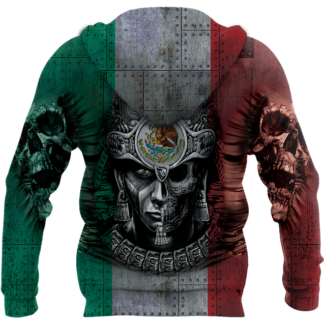 3D All Over Aztec Warrior Mexican 07 Hoodie - Amaze Style™-Apparel