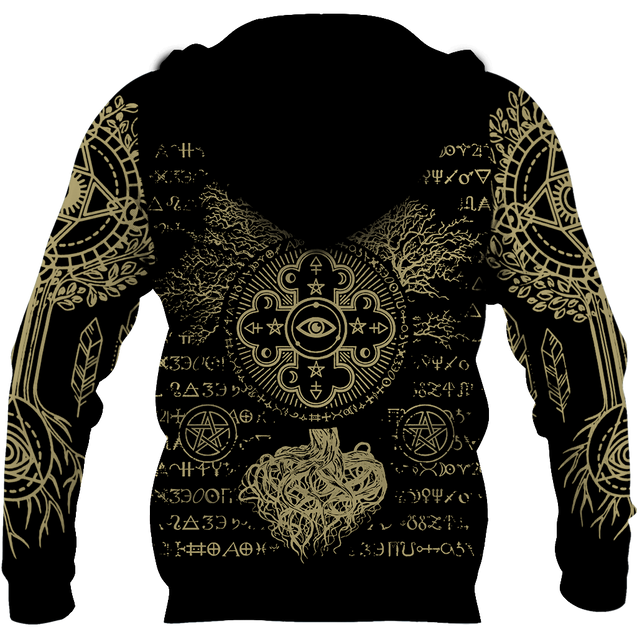 Alchemy World Tree 3D All Over Printed Shirts Hoodie JJ140201-Apparel-MP-Hoodie-S-Vibe Cosy™