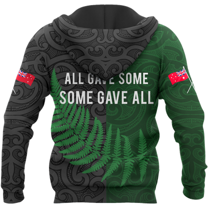 ANZAC day fern-wattle lest we forget Kiwi and Australia Soldier TR050302 - Amaze Style™-Apparel