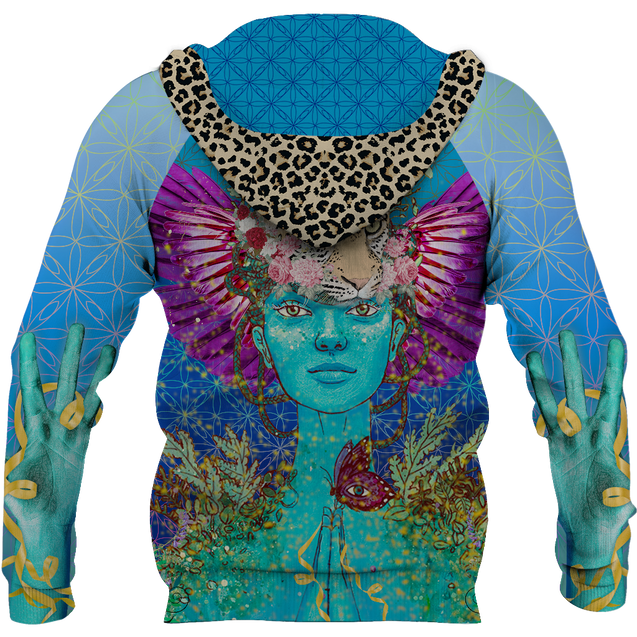 3D All Over Print Panther Hoodie-Apparel-GP Art-Zipped Hoodie-S-Vibe Cosy™