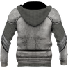 Knight Templar 3D All Over Printed Hoodie Chainmail JJ050301-Apparel-MP-Hoodie-S-Vibe Cosy™