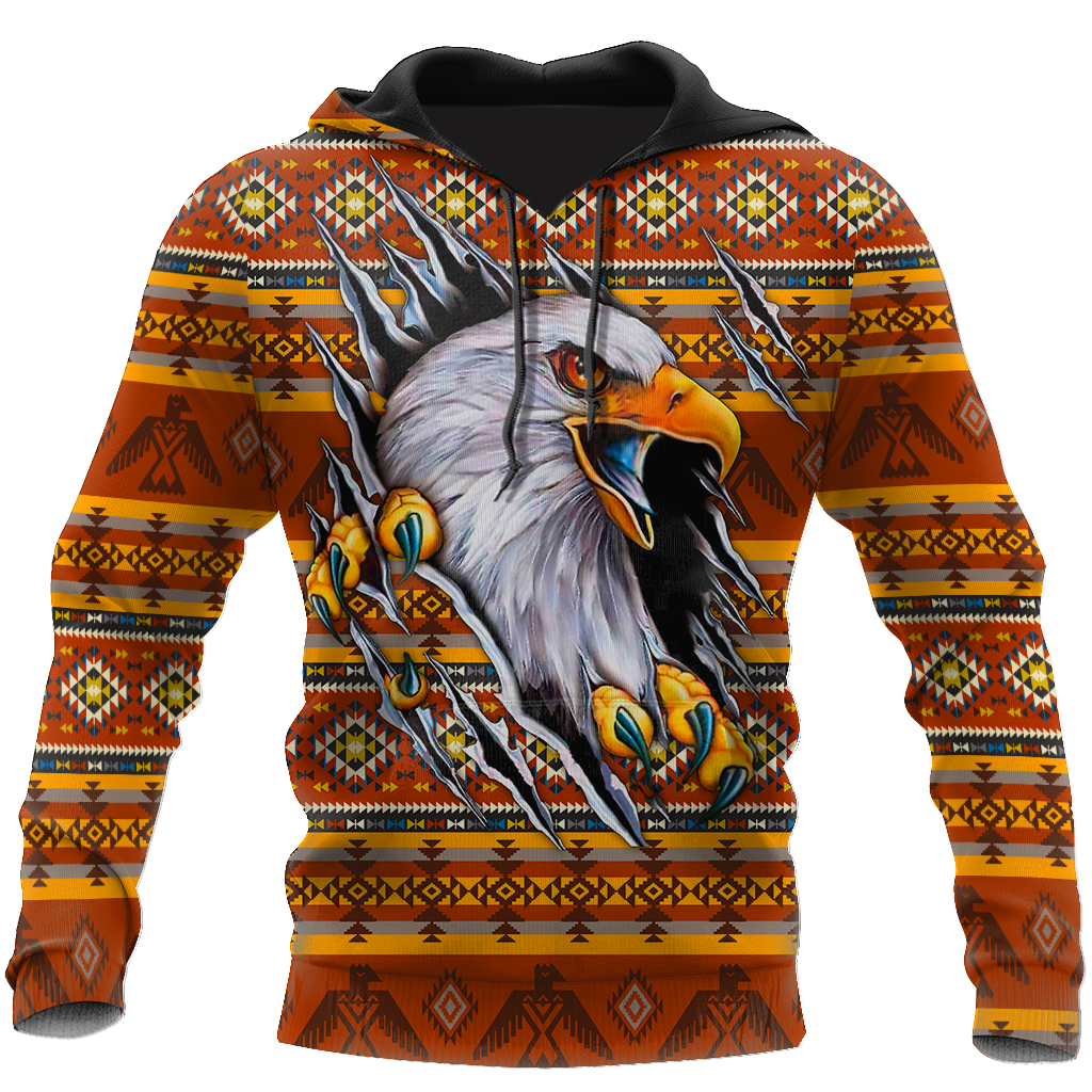 Eagle Native American Hoodie 3D All Over Printed Shirts TR0409202-LAM