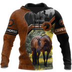 Love Horse 3D All Over Printed Shirts For Men and Women TA08312004